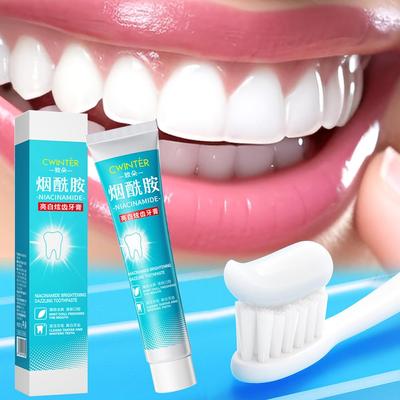 1pc Nicotinamide Toothpaste, 100g, Deep Clean, Fresh Breath, Teeth Whitening, Basic Oral Care
