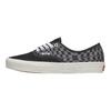 Vans Authentic Mens Low Top Canvas Shoes Black Gray VN000D7YBLK