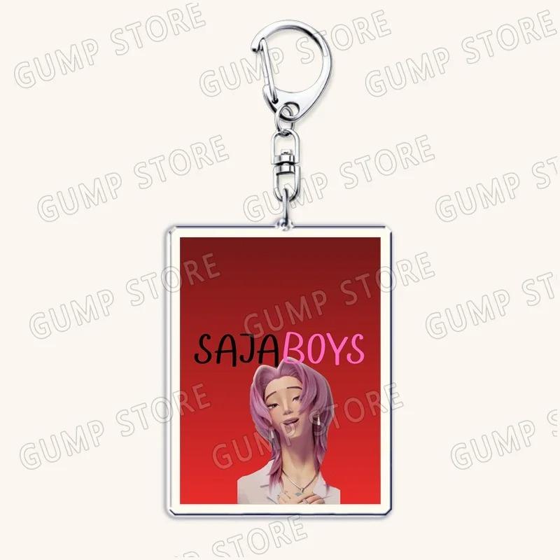 Dämonenjäger Huntrix Beliebte Kpop Tv Saja Jungen Schlüsselanhänger für Zubehör Tasche Rumi Zoey Jinu Schlüsselanhänger Schmuck Fans Freunde Geschenke