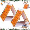 Funny Gingerbread House Tent Detachable Christmas Tents  Xmas Holiday Party Decor