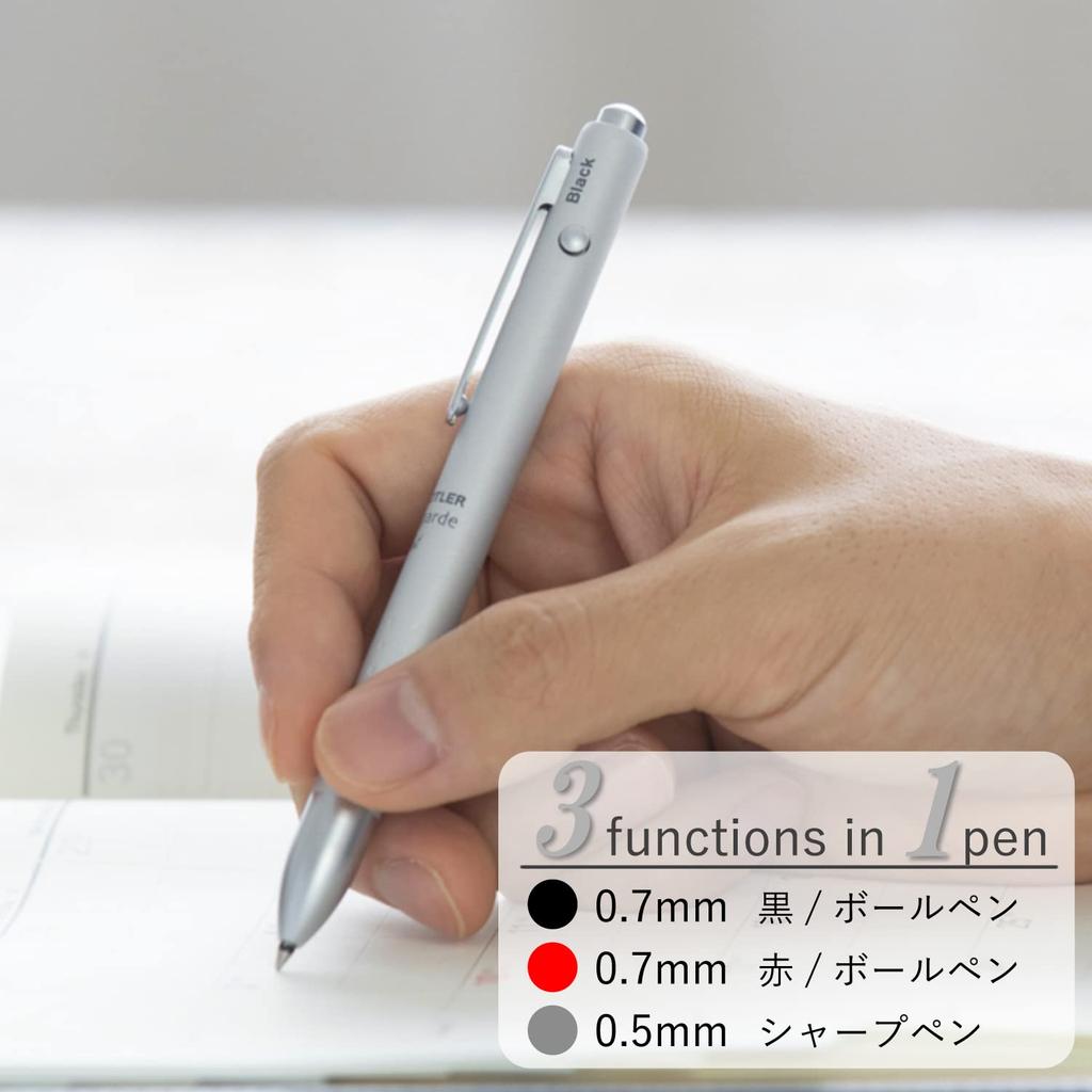 Staedtler Pen Light Carrier Blast Silver Multi-function Avant-Garde 927AGL-MS