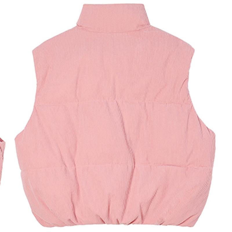 Fashion Winter Sleeveless Vest Woman Warm Outerwears Casual Thick Women's Jackets