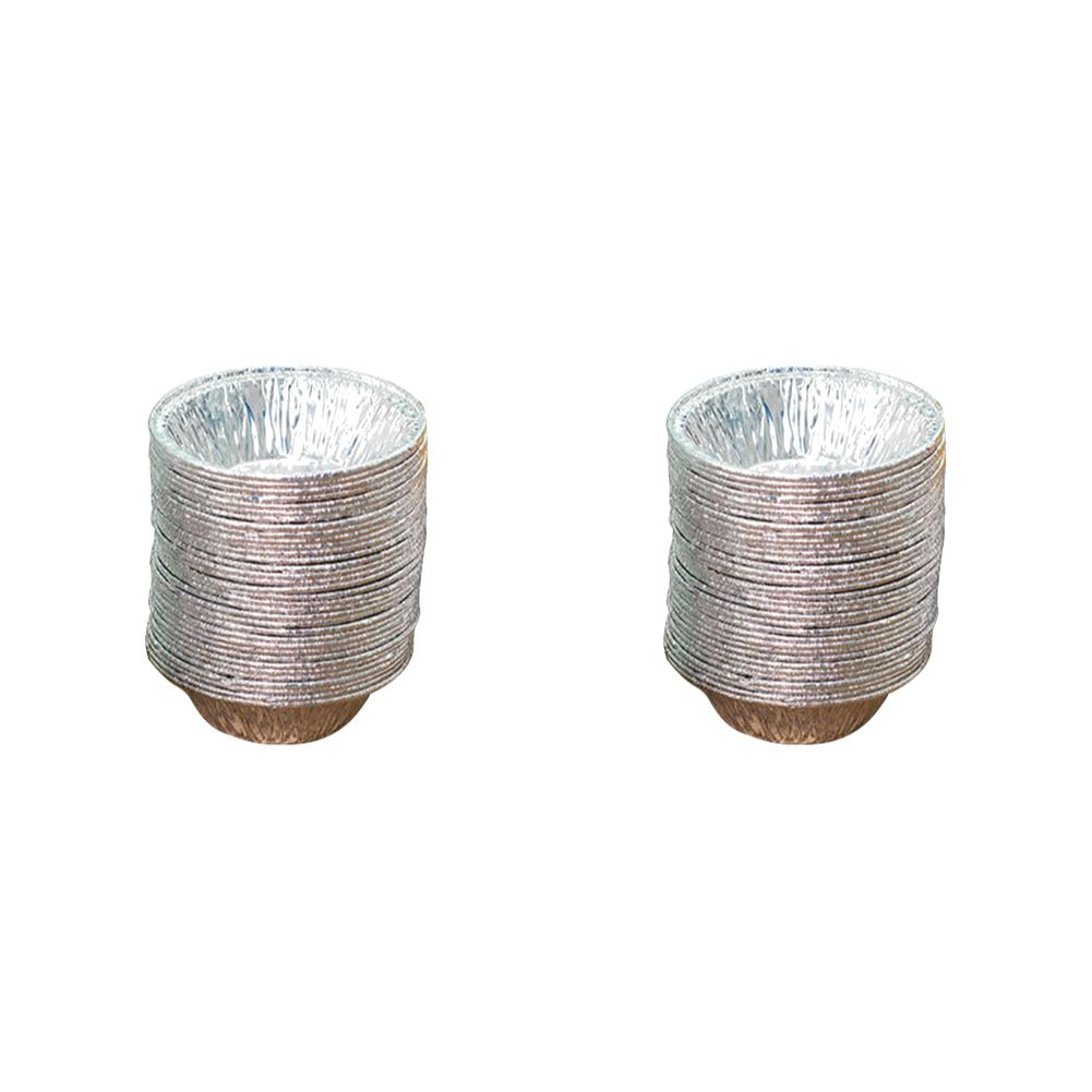 100-1000Pcs Pan Pie Tin Reusable Aluminum Foil Baking Cup Tart Pan Cupcake Case Tar Cake Mold Baking Pan Baking Cup Kitchen Mold