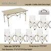 OIMG Camping Folding Table & Chair Set