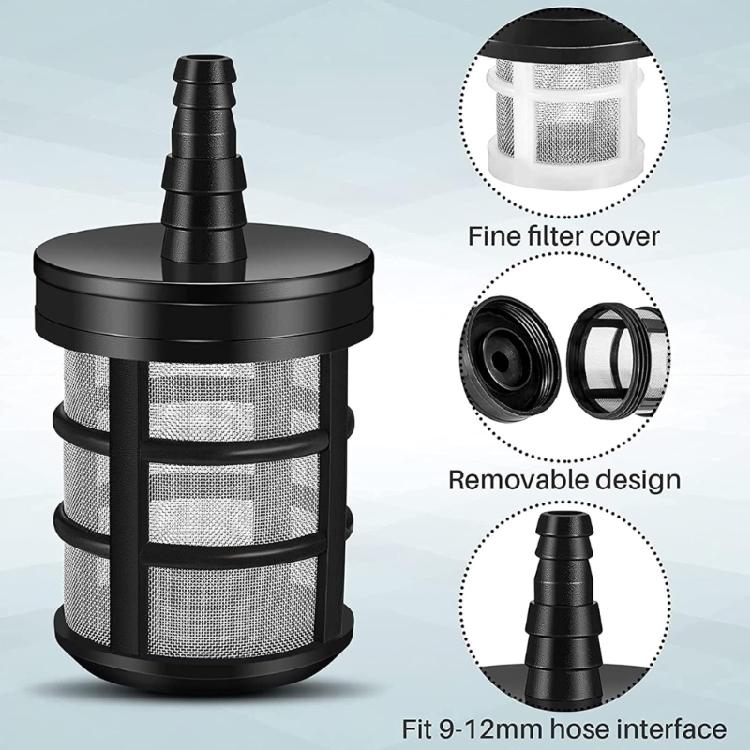 Water Inlet Hose Filter Suction Joint Washer Hard Anti Flat Pump Strainer