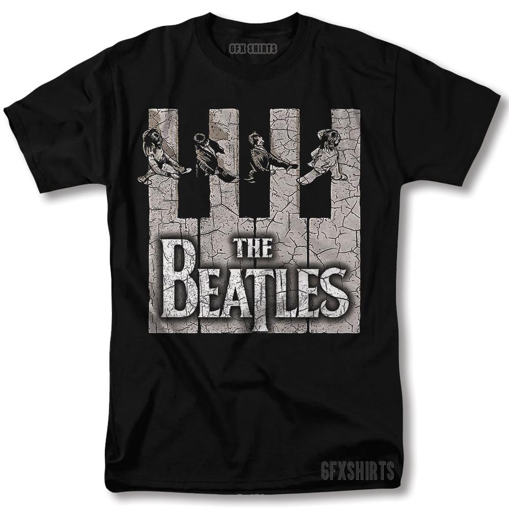 Футболка The Beatles Классический Рок Тур Мерч Классический Ретро Винтажный Дизайн Футболка Унисекс Футболка S