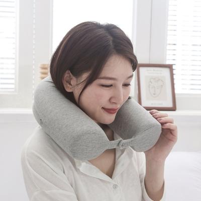 Neck Pillow Comfortable Ergonomic Support Memory Foam Traveling Portable U Shape Nap Pillow Office Supplies