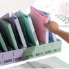 Detachable Large-Capacity Office File Organizer, Bookend, Four-Column File Divider for Desktop Document Storage