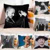 RIP Chester Charles Bennington Case Plush Fabric Soft Pillowcase Double Sided Print Cushion Cover Household Gifts