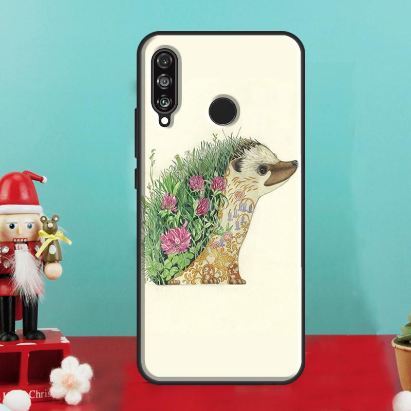 Animal Hedgehog For Huawei Nova 5T 10 9 SE 12s 11i 12i Y91 Y90 Y60 Y70 Y72 Y61 P20 P30 P40 Lite P60 Pro Case