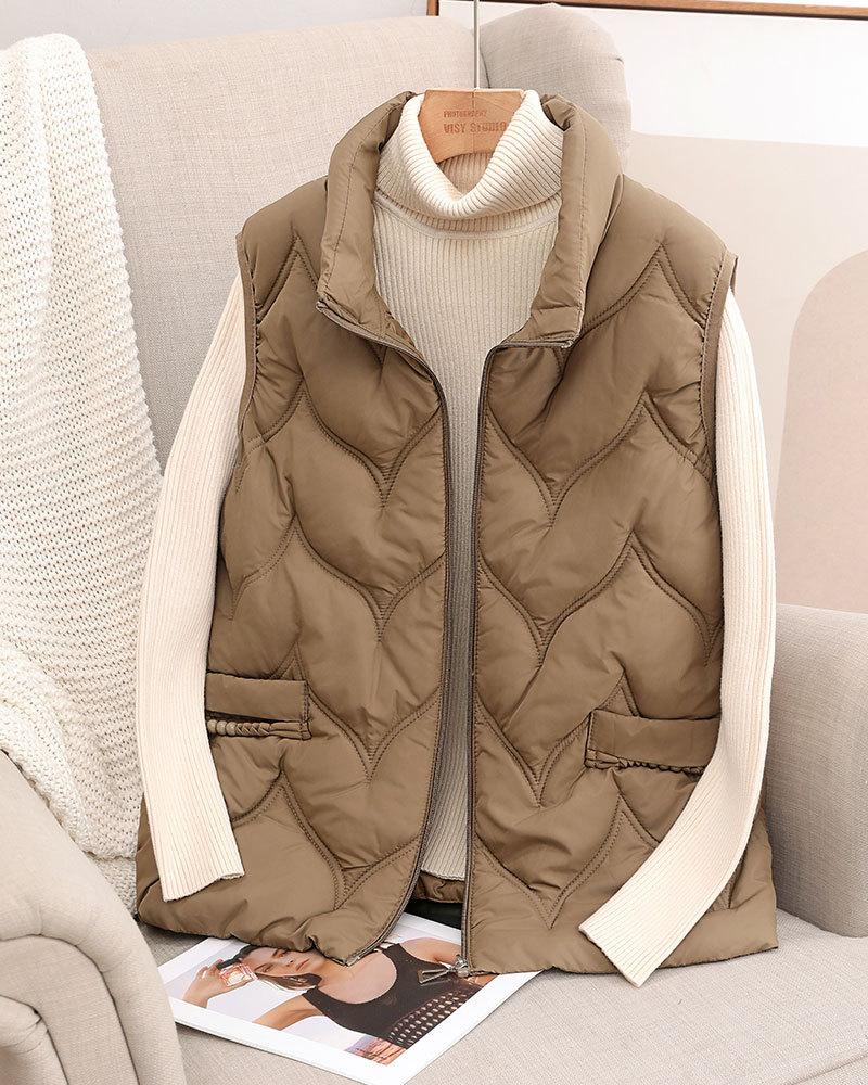 

Осень и зима новый пуховый хлопковый жилет большого размера со стойкой воротником хлопковый жилет для женщин среднего и пожилого возраста теплая верхняя жилетка 6XL-153-85 kg