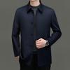 Firstview Men's Urban Casual Wool Blend Overcoat