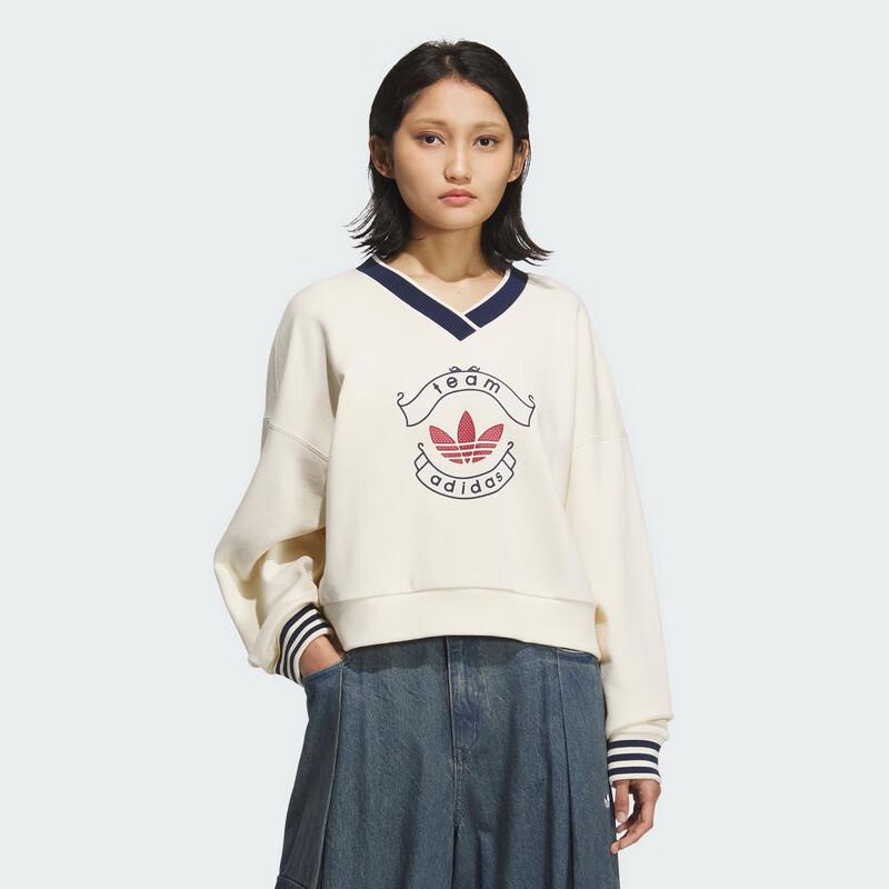 Adidas Women s KC5845 Pullover Sweatshirt M