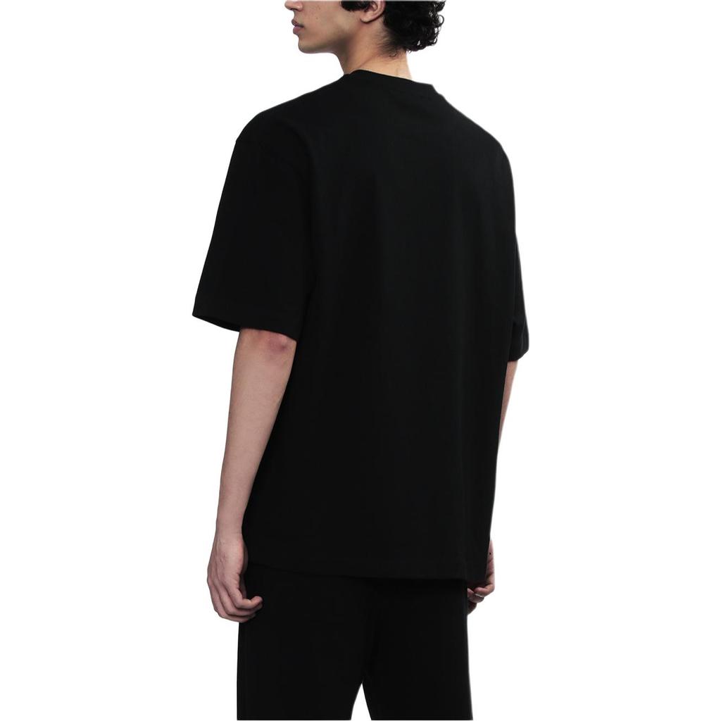 Off-White Big Bookish Skate Tee Black/White Men Tops OMAA120C99JER0081001