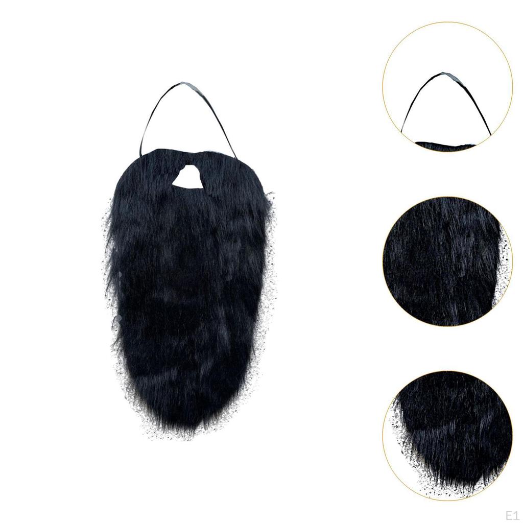 Dwarf Gnome Beard False Xmas Santa Claus for Disguise On Christmas Party