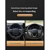 Pour Subaru Brz Wrx Xv Ascent Forester Outback Impreza Legacy Housse de Volant Ultra-fine Antidérapante en Cuir Fibre de Carbone