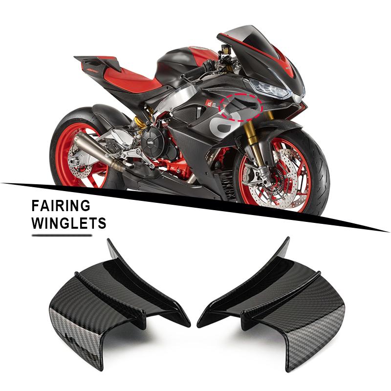 Motorcycle Accessories Winglet Aerodynamic Wing Kit Spoiler For Aprilia RSV4 X Tuono V4 660 Factory RS660 RS50 RS125 RS250
