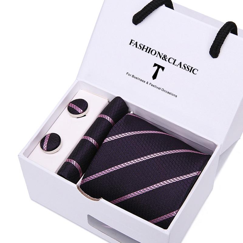Men's 5-Piece Tie Gift Box: Formal & Wedding Attire