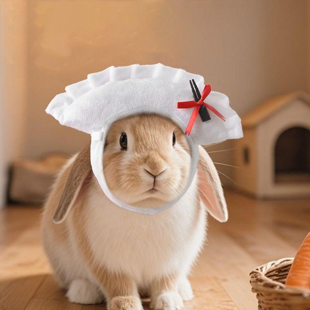 Adjustable Cat Head Covers Cartoon Puppy Dress Up Adorable Pet Cosplay Hat Cross Dressing