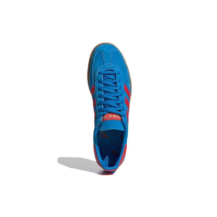 adidas Zapatillas unisex Handball Spezial en azul brillante y rojo intenso dorado-metálico FX5675