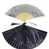 New Lightweight Bamboo Folding Fan - Chinese Style Qipao Hanfu Dance Accessory for Women