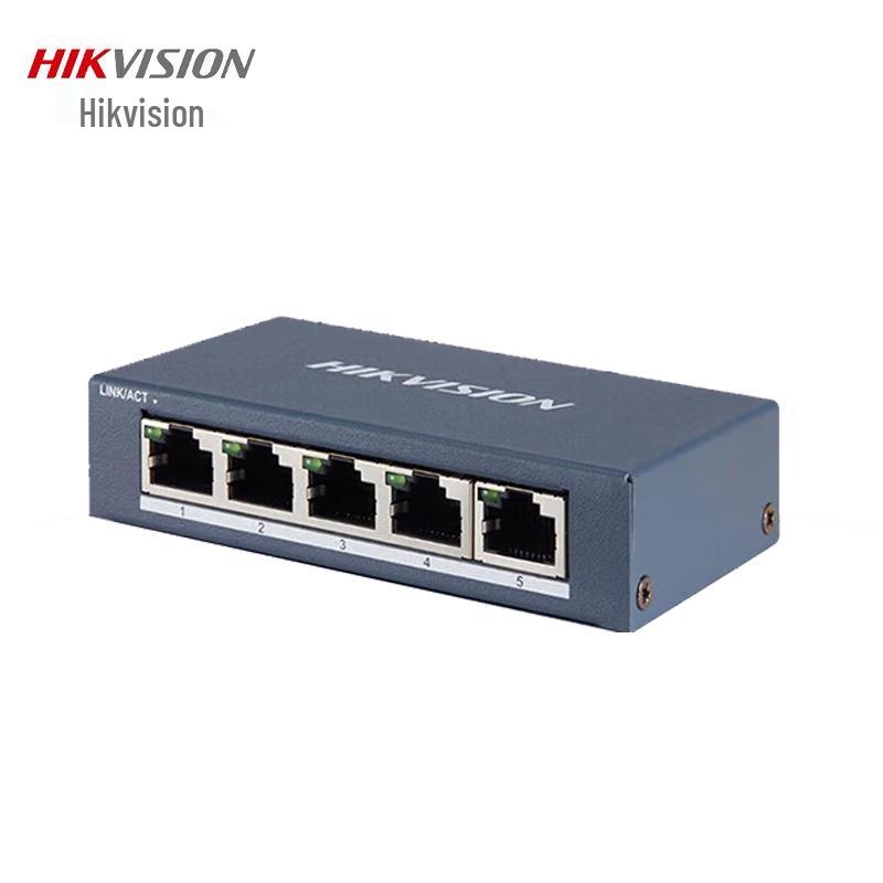

Hikvision 5-Port Gigabit Unmanaged Desktop Ethernet Switch