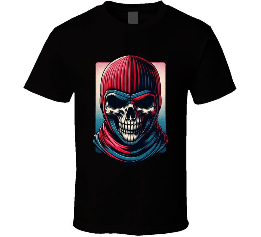 Skeleton Skull Soldier Warrior T Shirt S