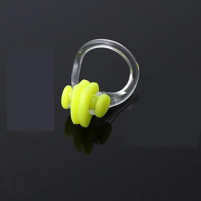 Swimming Nose Clip Soft Skin-Friendly Silicone Reusable Waterproof No Hurt for Adult Kids Diving Beginner