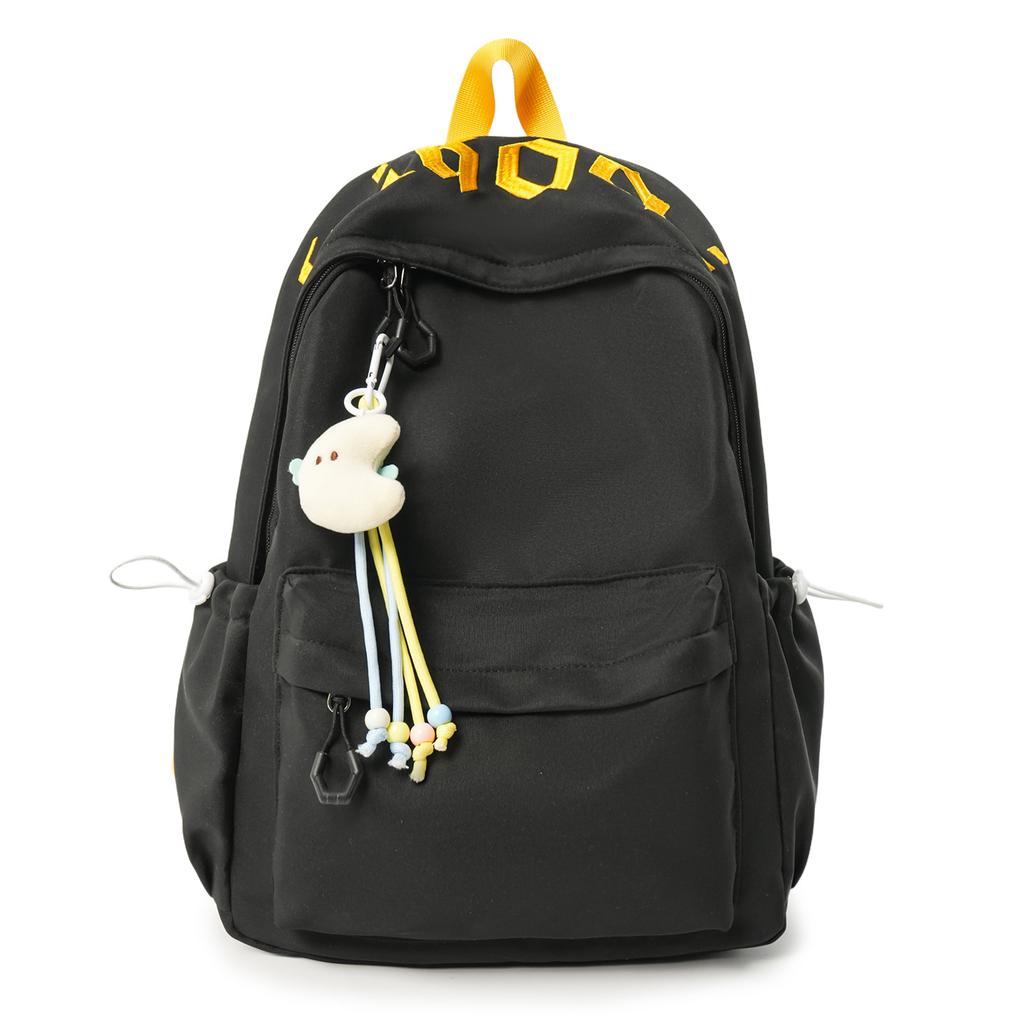 Schoolbag Wholesale New Japanese Ins High Value Fresh and Cute Backpack Female Junior High School Students Simple Large Capacity Backpack
