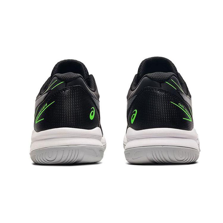 Asics Gel-Game 8 Low Top Kids Running Shoes Black Silver Kids Running Shoes 1044A025-004