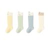 Fleece-Lined Cartoon Baby Over-the-Knee Socks