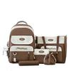 Lee Shen Fashion Japanese Style Student Backpack 5-Piece Set