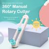 Adjustable 360 Degree Circle Cutting Machine Diy Manual Rotary Compass Knife Paper Scrapbooking Cards Cutters Crop Tool