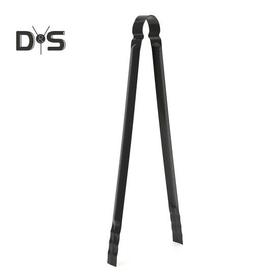 Barbecue Charcoal Tong Ergonomic Design Heat Resistant Multipurpose Metal Handle Grill Food Clip Cooking Tool