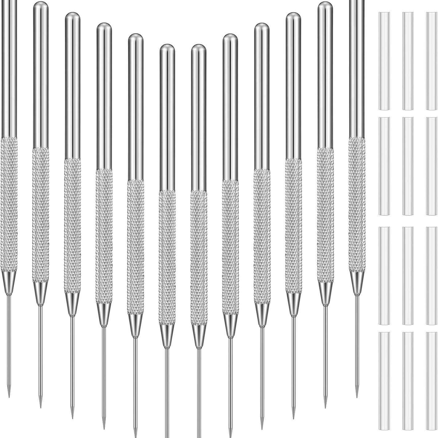 

Инструменты для детализации и текстурирования из полимерной глины с семью иглами