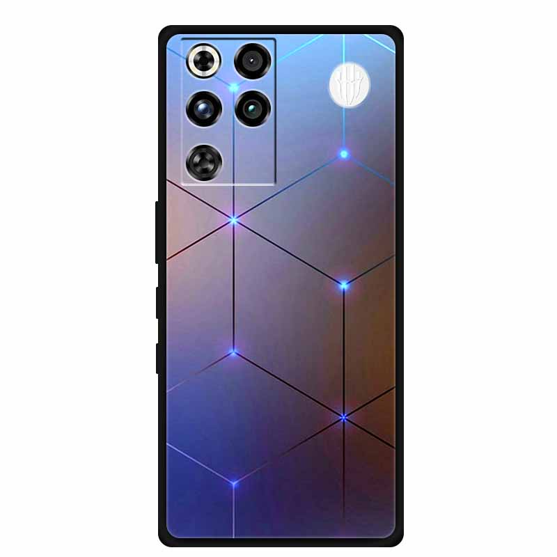 For ZTE Nubia RedMagic 11 Pro 5G Case Black TPU Cool Animal Silicone Back Cover For RedMagic 11 Pro Cases 11Pro Coque Funda Para