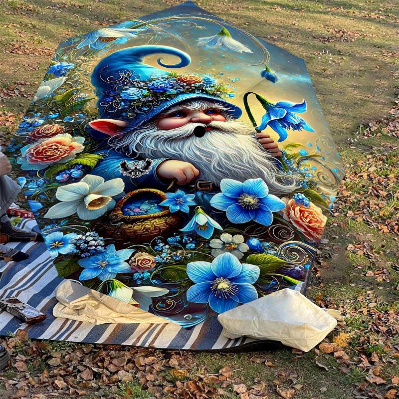 1 Stück Zwerg Blumen Schirm-8 Rippen verstärkt, Automatisches Öffnen, Leicht & Langlebig, Modeaccessoire für Draußen-D339