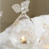 New Glass Angel Fairy Glass Light Transparent Fairy Design Kawaii Decor Ornaments Nordic Night Light Home Living Room