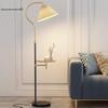 Full Spectrum Floor Lamp with Eye Protection, Wireless Charger, and Table for Living Room or Bedroom