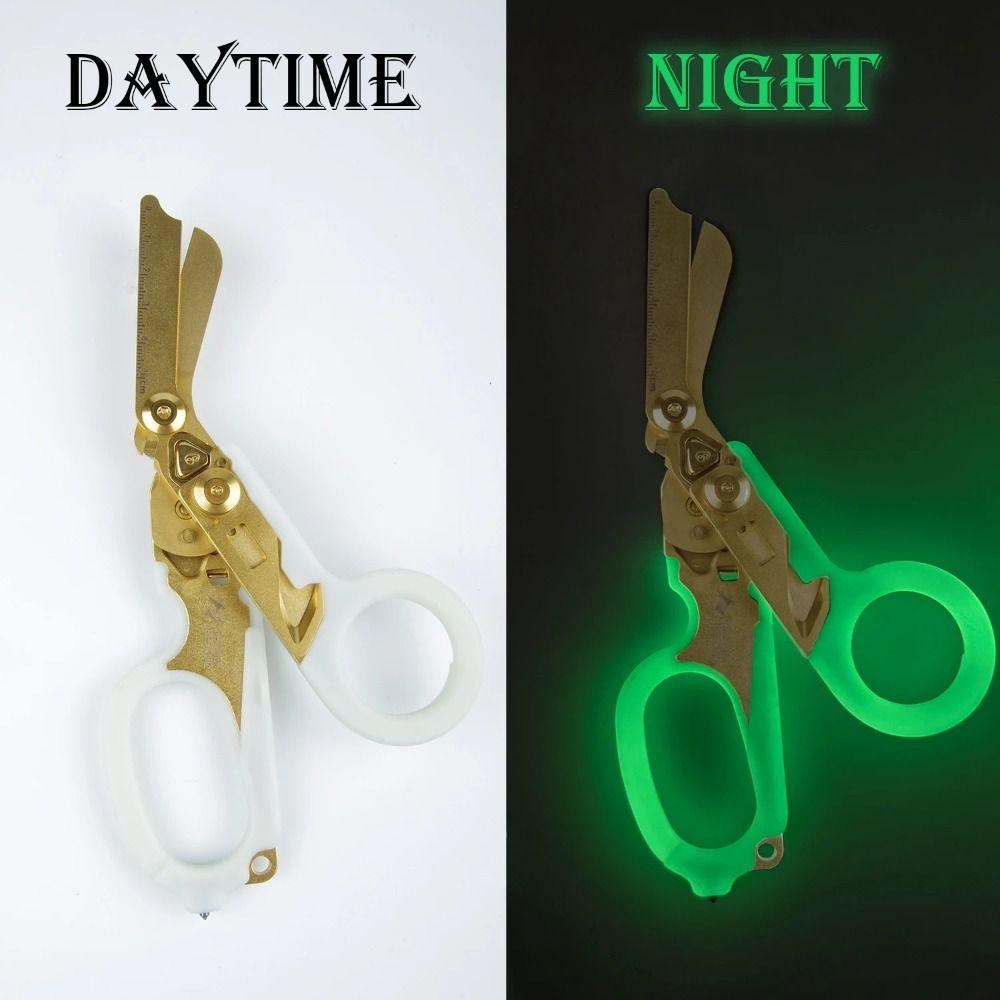 Raptors Emergency Response Shears Fluorescence Folding Pliers Folding Scissors  Multitool