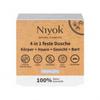 Nyok 4-in-1 Solid Body Cleanser (+Bart) Athletic Gray 80g