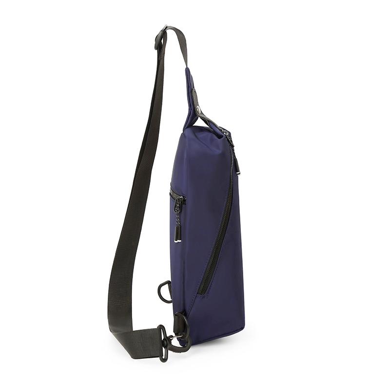 Men's Chest Bag Travel Shoulder Bag Sports Cycling Mobile Phone Bag Women's Solid Color Crossbody Bag Commuter Bag