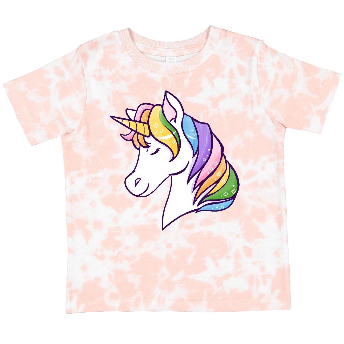 

Inktastic Cute Rainbow Unicorn Toddler kids boys T-Shirt Unicorns Magical Sparkle Lover 100