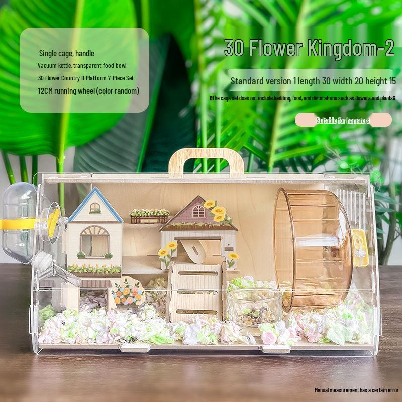 

Розкішна велика вілла для хом яків: Повне гніздо для золотистих хом яків Forest Fantasy Series 342 Single