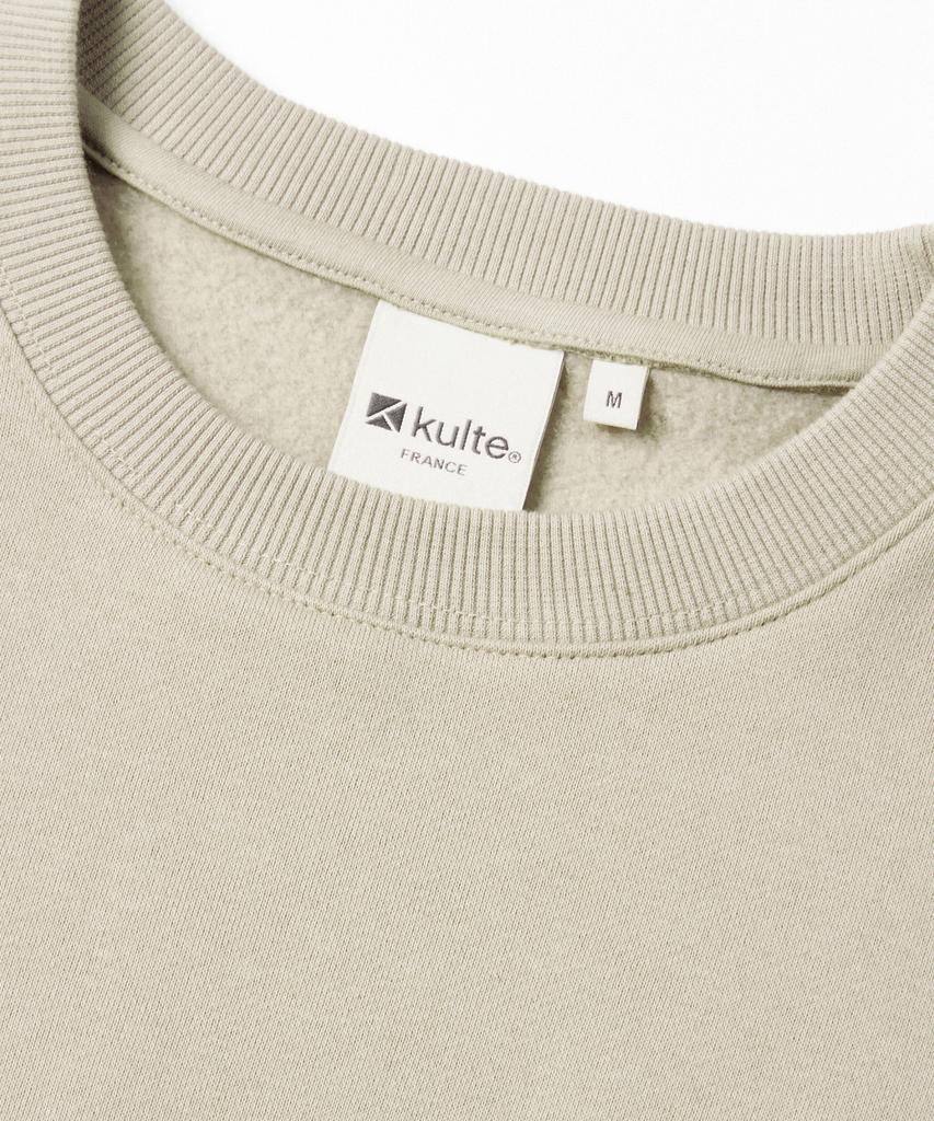 KULTE Swirl Logo Crewneck L.Beige