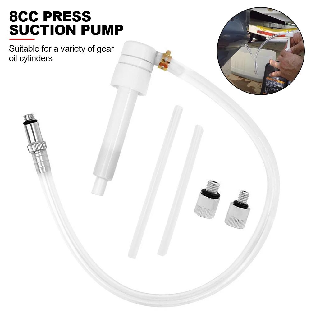 Transfer Pump for Auto Transmission Gasoline Differential Fluid Fuel Oil Diesel Hand Siphon Pump Liquid Syphon Manually Pressing