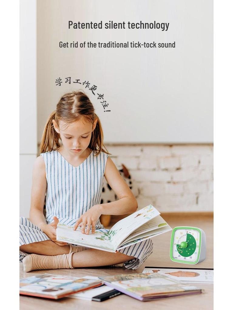 Dětský vizuální multifunkční elektronický časovač pro školní úkoly
