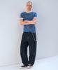 Denim Wide Carpenter Pants [Dark Blue]