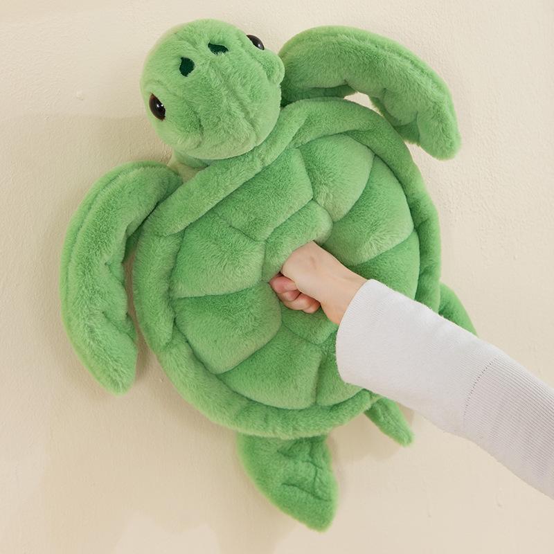 Turtle Plush Toy Doll Simulation Turtle Throw Pillow Big Eye Turtle Doll Children's Rag Doll