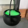 Witch's Brew Large Cauldron Decoration with LED Fire Effect